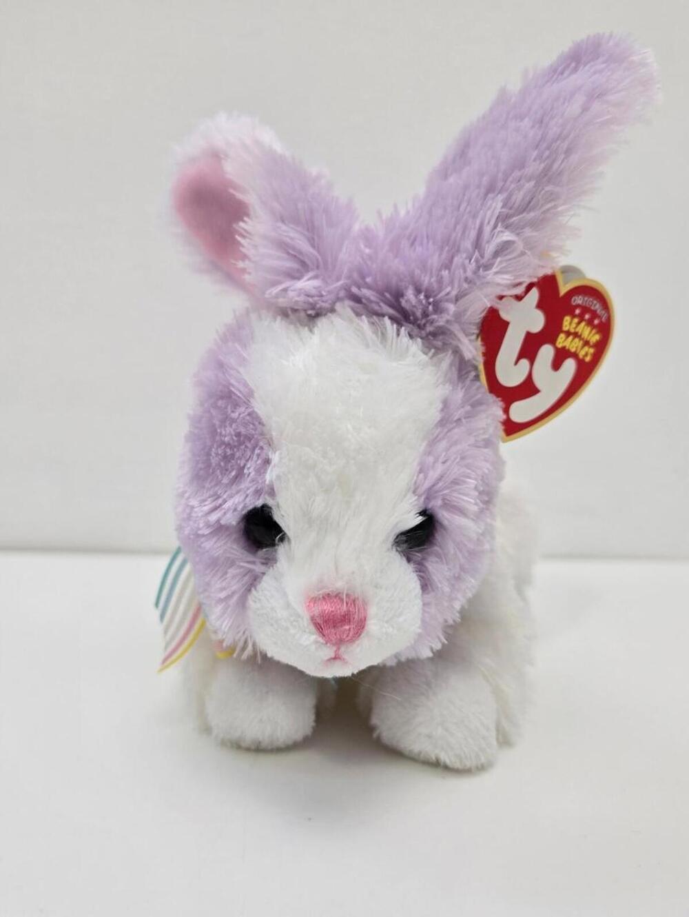 Ty Beanie Baby “Sherbet” the Purple Bunny Rabbit (6 inch)
